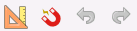 Trace Digtising icon in the toolbar