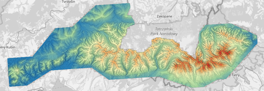 A large point cloud dataset visualized using a sub-sampled point cloud) .