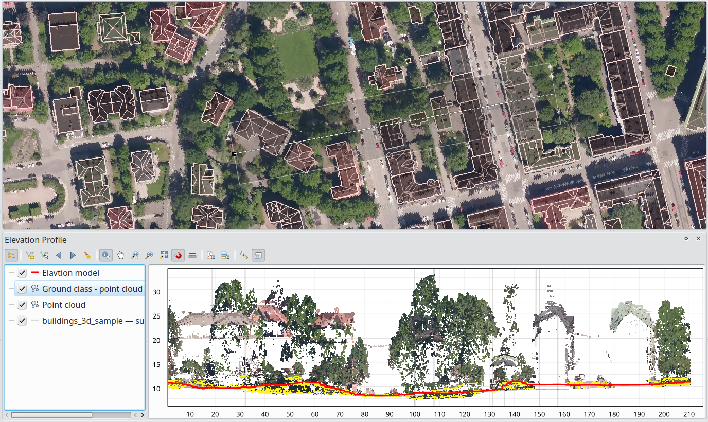 Point clouds in QGIS